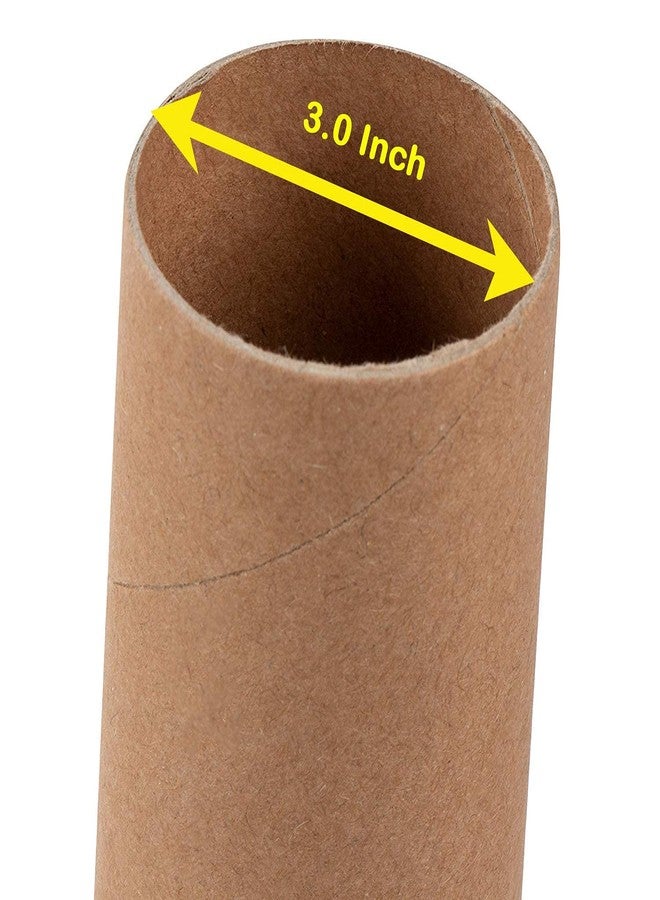 Timetech Cardboard Tubes - Craft Rolls, Craft Tubes, Cardboard Rolls, Paper Tubes, Empty Toilet Paper Rolls, Craft Supplies for Classroom Projects, Art DIY Craft, Paper, Brown, Pack of 6 pcs 2 x 2 x 10 inches - Image 4